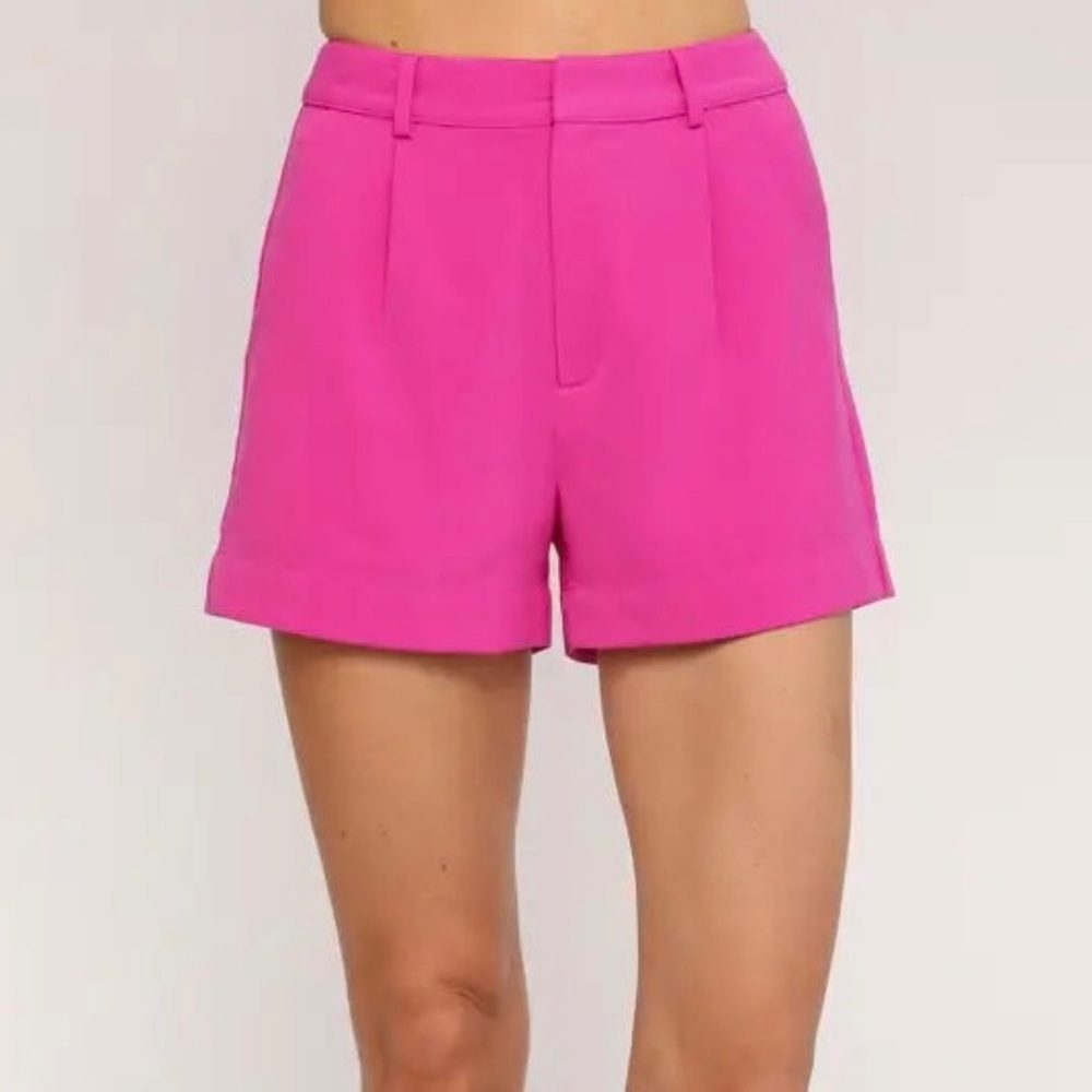 NWT Pink Tailored Shorts